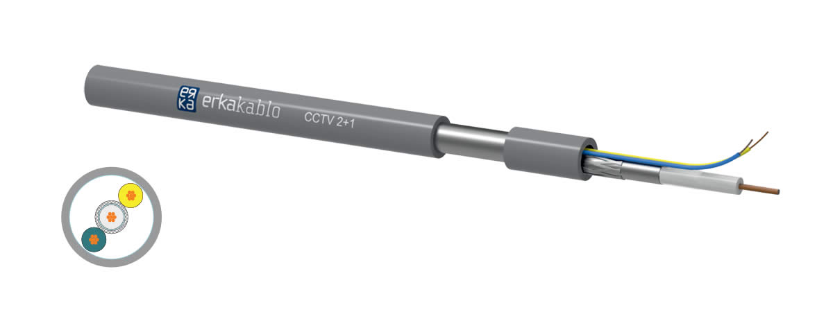 CCTV 2+1 PVC / HFFR / PE CCTV 2+1 PVC / HFFR / PE