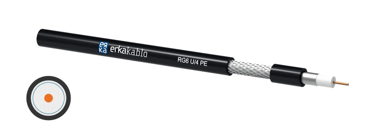 RG6 U/4 PE RG6 U/4 PE