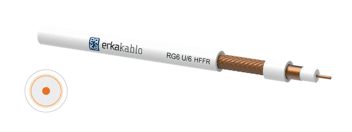 RG6 U/6 HFFR RG6 U/6 HFFR