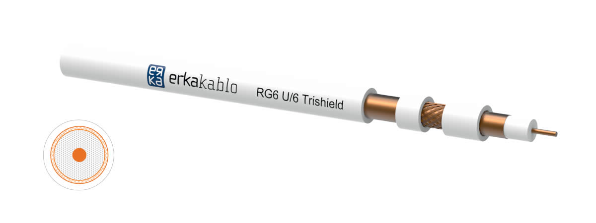 RG6 U/6 Trishield RG6 U/6 Trishield